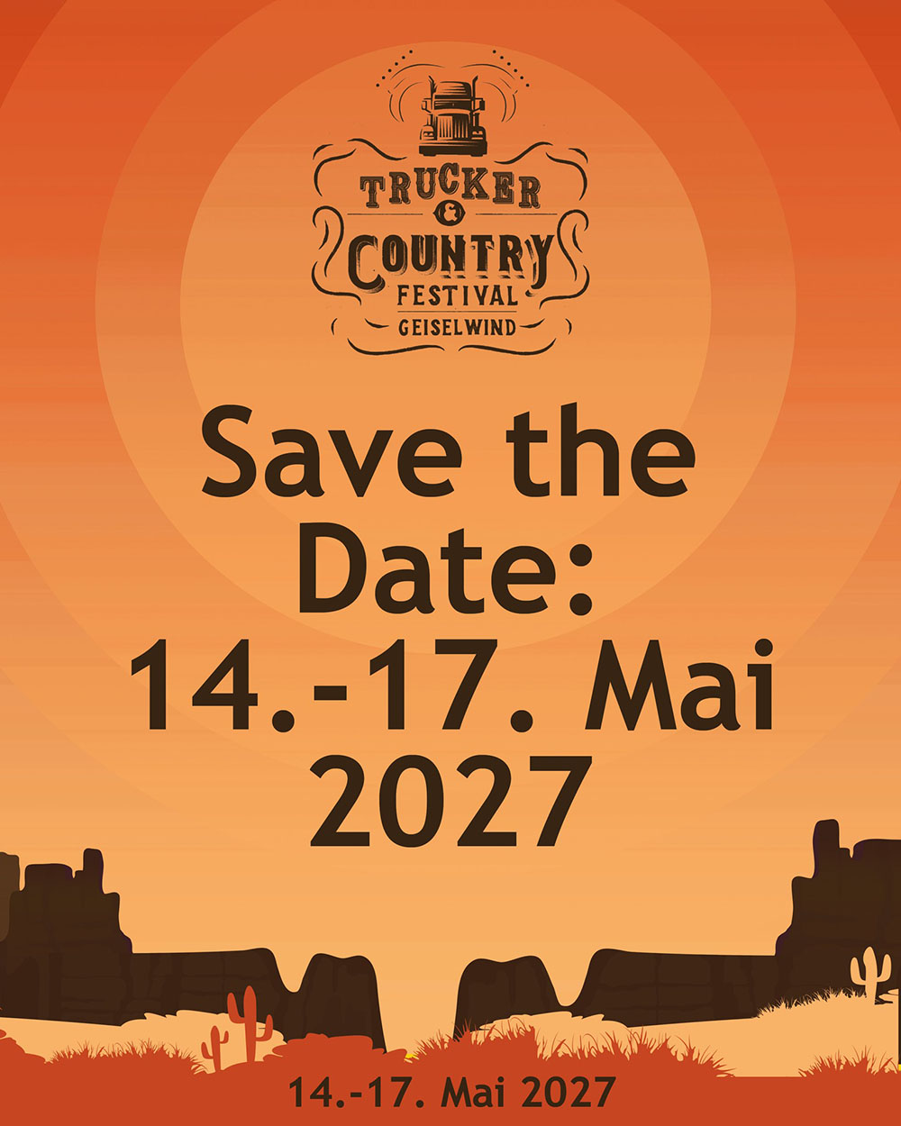 Trucker- & Country Festival 2024 am Autohof Strohofer in Geiselwind