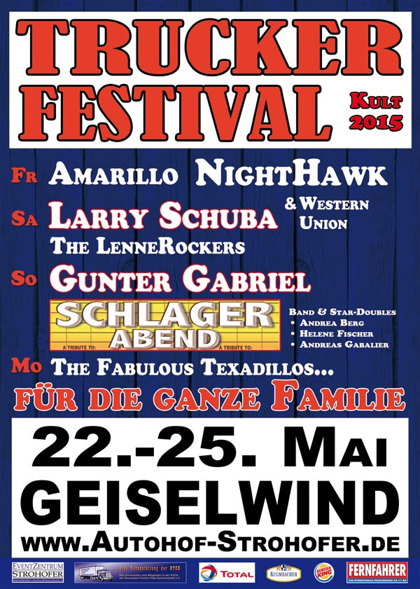 Trucker- & CountryFestival Geiselwind 2015